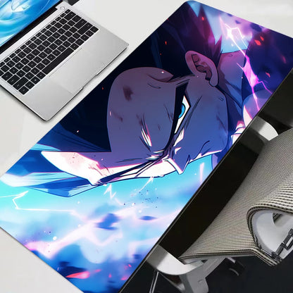 Vegeta Dragon Ball Z 90x40cm XXL Rubber Large PC Mousepad Gamer Gaming Mouse Pads Desk Keyboard Mat Computer Laptop DBZ Mat