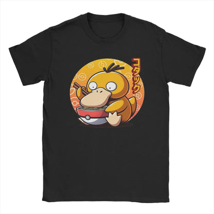 Pokemon T-shirt Men's Pure Cotton Casual T-shirt Round Neck T-shirt Short Sleeve Clothing Summer Sports Casual Half Sleeve Top