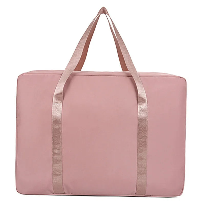 Folding Travel Bags Large Capacity Waterproof Luggage Tote Handbag Travel Duffle Bag Gym Yoga Storage Shoulder Bag For Women