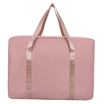 Folding Travel Bags Large Capacity Waterproof Luggage Tote Handbag Travel Duffle Bag Gym Yoga Storage Shoulder Bag For Women