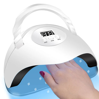 Professional Gel Nail Polish Kit Semi Permanent Gel Varnish Set Nail Art Manicure Kit And UV LED Nail Dryer Electric Nail Drill