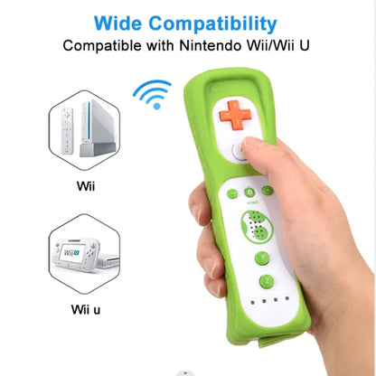 For Nintendo Wii U Joystick 2 in 1 Wireless Remote Gamepad Controller Set Motion Plus Video Games Control Nintendo Wii 1 Pair