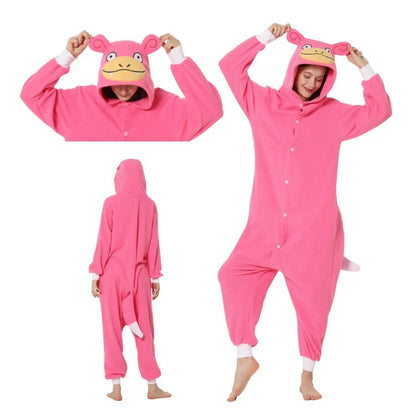 Pokemon Cosplay Costume Kigurumi Anime Onesie for Men And Women Gengar Funny Jumpsuit Halloween Christmas Party Outfit