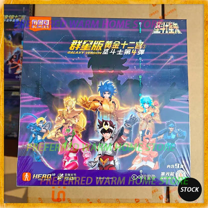 In Stock Saint Seiya GALAXY VERSION 04 Virgo Gemini Pisces SAGA Shaka Pegasus Phoenix Ikki Assembled Model Toys Gold Saint 01/02