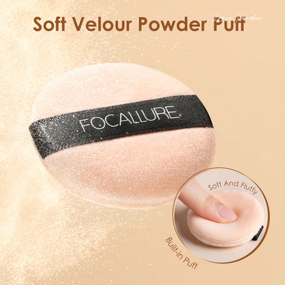 Focallure Face Loose Powder 3 Colors Ultra-Light Perfect Finishing Makeup Powder Waterproof Translucent Setting Powder Cosmetic