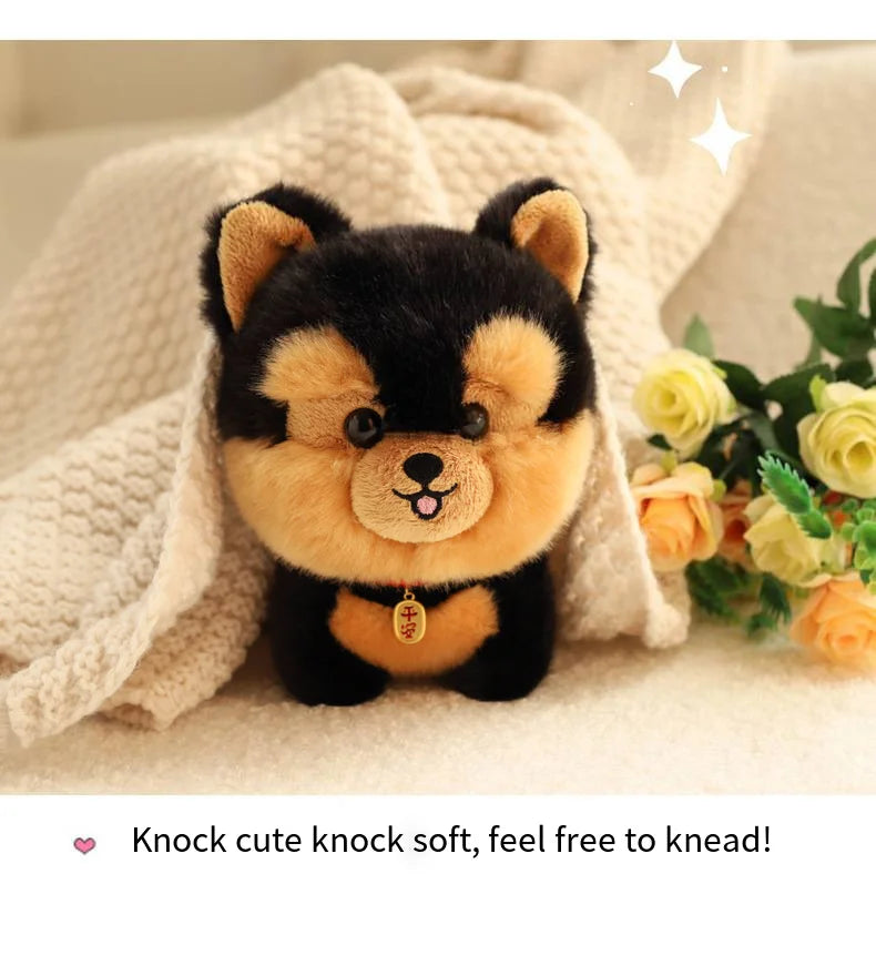 Birthday Gift Cute Puppy Doll Plush Toy Husky Doll Corgi Doll Simulation Animal Plush Doll Children Toy Gift