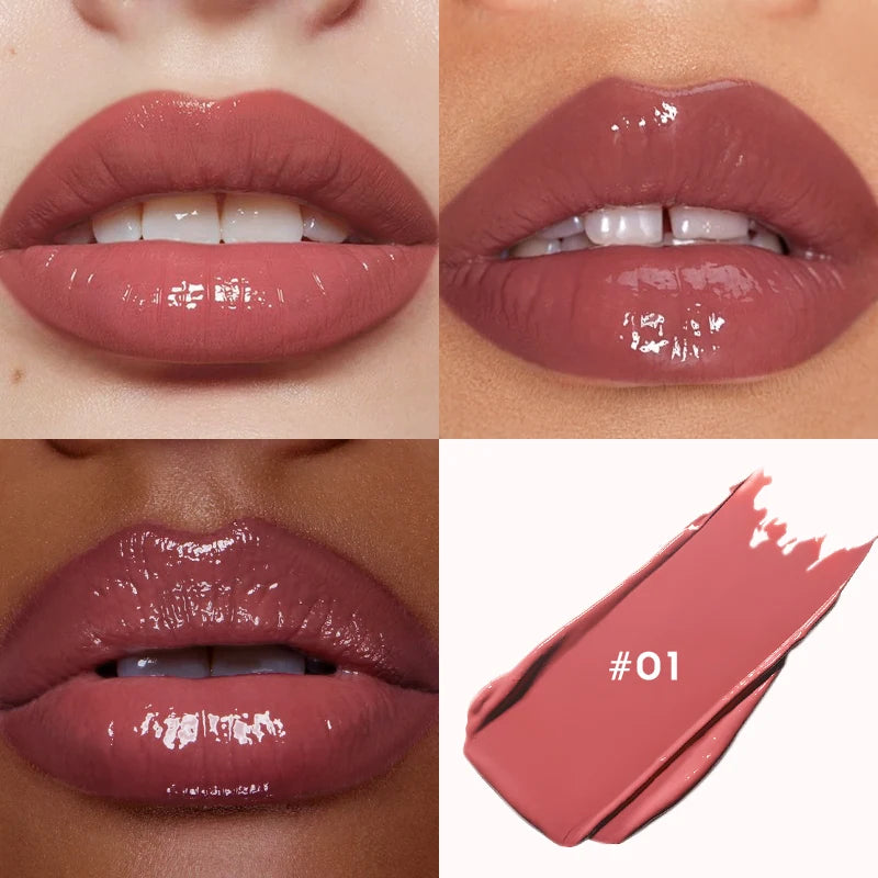 Watery Mirror Gloss Lipstick: Ultra-Hydrating High-Shine Lip Glaze