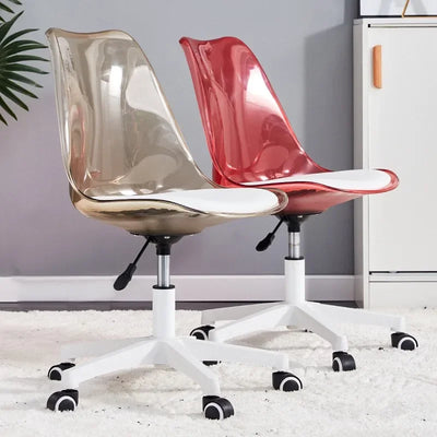 Transparent Swivel Office Chair