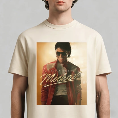 MJ 2026 Movie Michael Jackson Men's Clothing T-Shirt Cotton Y2k Popular Fashion Women's Clothing Summer New T Shirt for Fans
