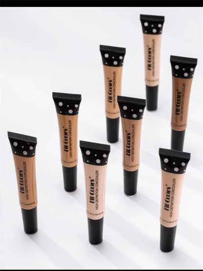 Full Cover Liquid Concealer 8 Color BB Cream Foundation Air-permeable Natural Brightening Makeup Eye Dark Circles Cream Cosmetic