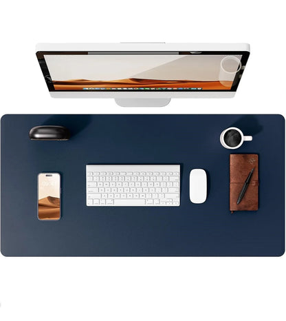 YSAGi Premium PU Leather Desk Mat: Non-Slip Waterproof Office Protector