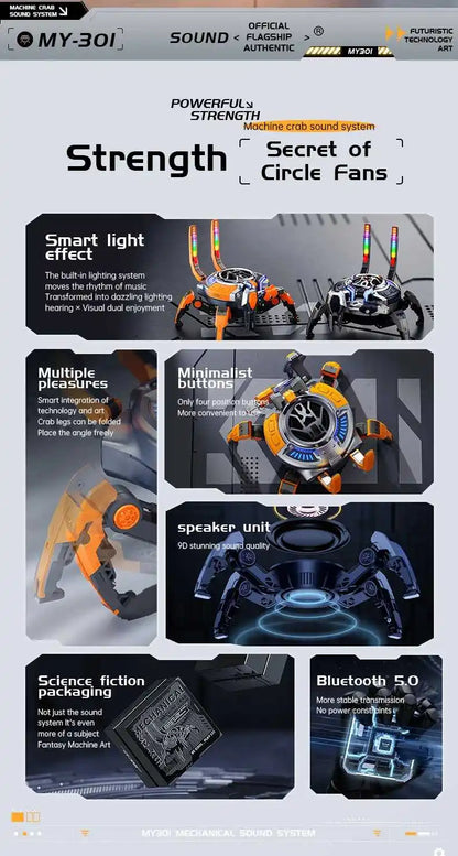 RGB Bluetooth Speaker 🔊🌈