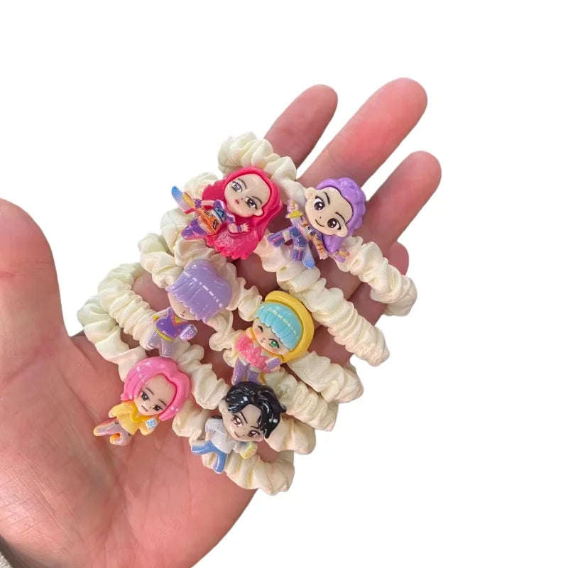 Demon Hunters Hair Ties Set