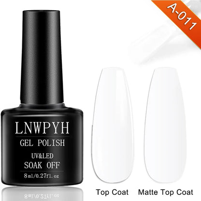 Gel Nail Polish Kit With UV Nail Lamp Electric Nail Drill Machine Soak OFF Gel Nail Kit Base&Top Coat Gel Polish Nail Tools Set