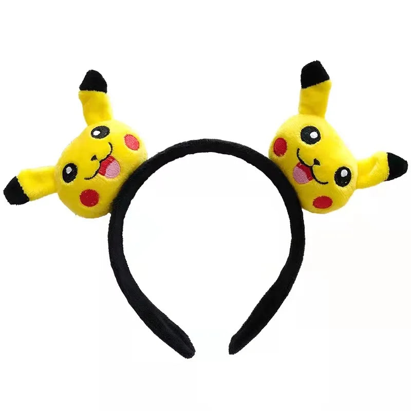 Pokemon Pikachu Cute Ears Hairbands Headwear Cosplay Performance Props Anime Figure Hairpins Birthday Party Supplies Kids Toys