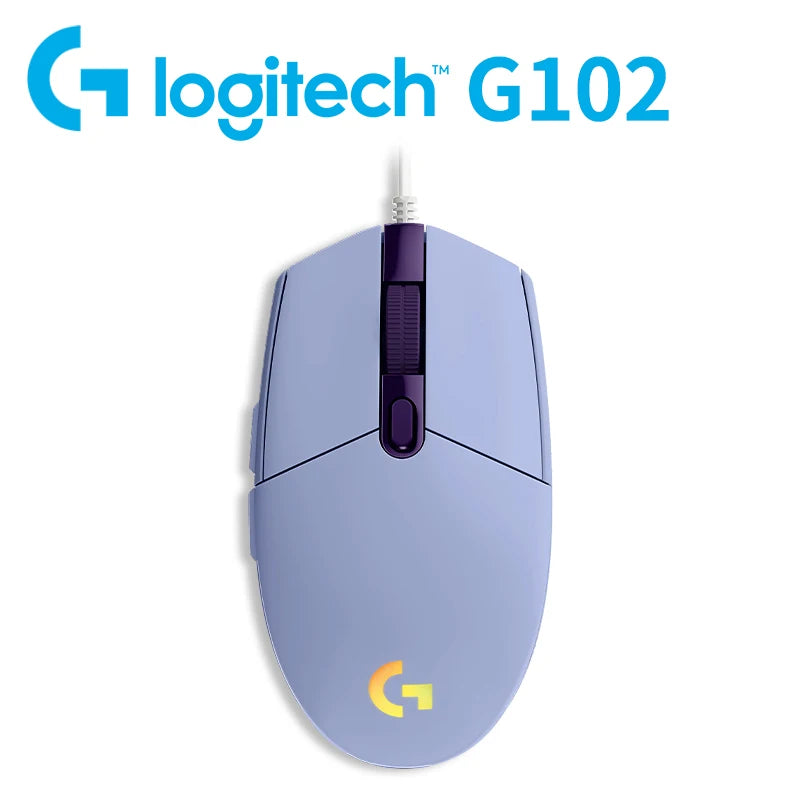 Logitech G102 Lightsync Gaming Mouse with 1ms Response Time for Esports Gamers
