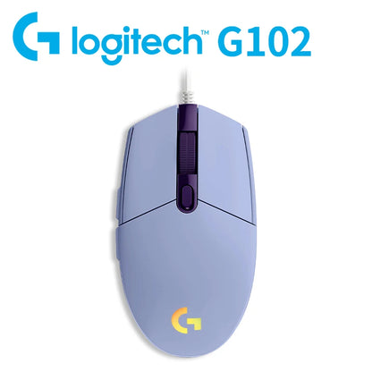 Logitech G102 Lightsync Gaming Mouse with 1ms Response Time for Esports Gamers