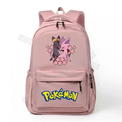 2026 Pokemon Pikachu School Bag Cartoon Anime Boys Girls Knapsack Teenager Backpack Student BookBag Rucksack Birthday Gift