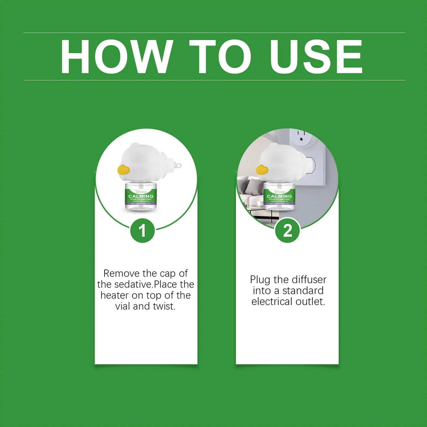 Cat Calming Pheromone Diffuser 🐱🌿