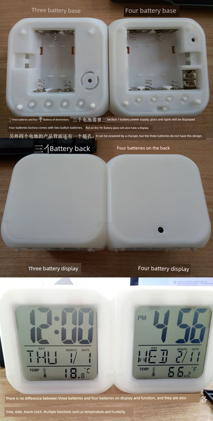 Roblox LED Digital Alarm Clock | Color-Changing Cube | Dobermen Premier