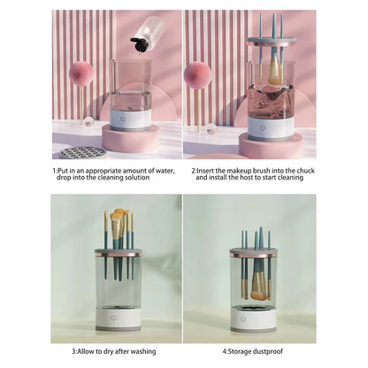 Electric Brush Cleaner.