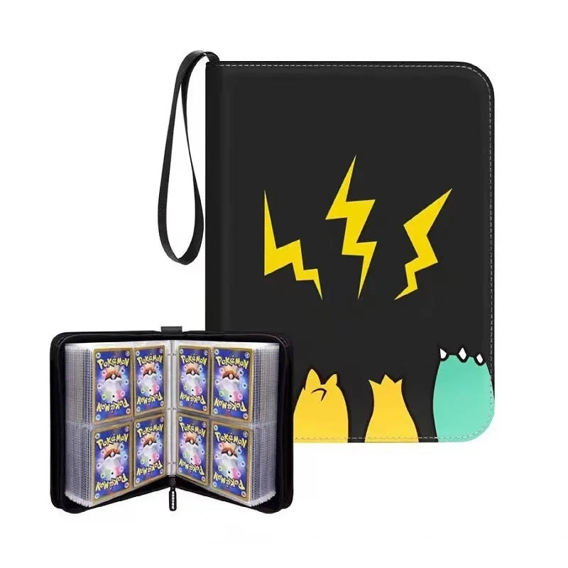 400 Pockets Anime Peripheral Pokemon Game Collection Card Book multiple styles Storage card holder Exquisite Kawaii Boy Toy Gift