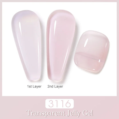 Clou Beaute 15ml Red Color Gel Polish Vernis Semi Permanent UV Varnish Gel Nail Polish Hema TPO Free Nails Art Manicure TOP BASE