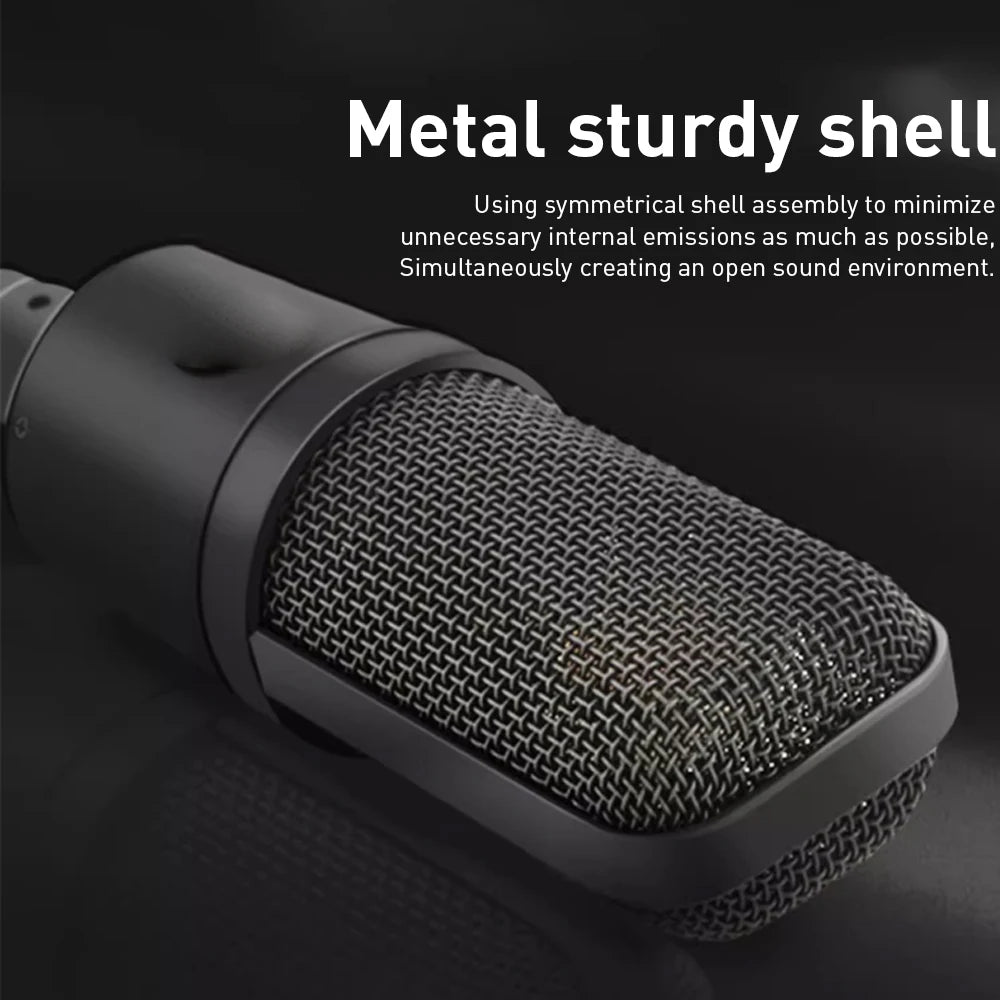 Hot Sale  AT4040 Large Diaphragm Condenser Microphone for Professional Studio Recording with High Sensitivity