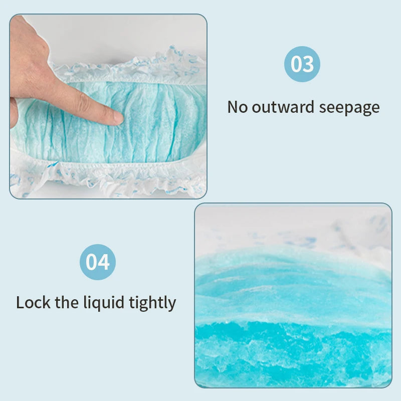 Disposable Dog Diapers 10-Pack 🐶