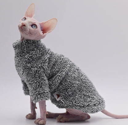 Camouflage Winter Coat for Sphynx Cats 🐱❄️