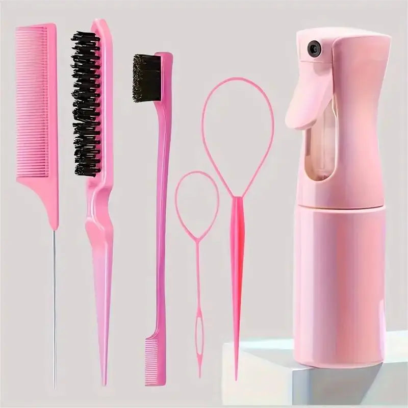 6pcs Hair Brush Setl.