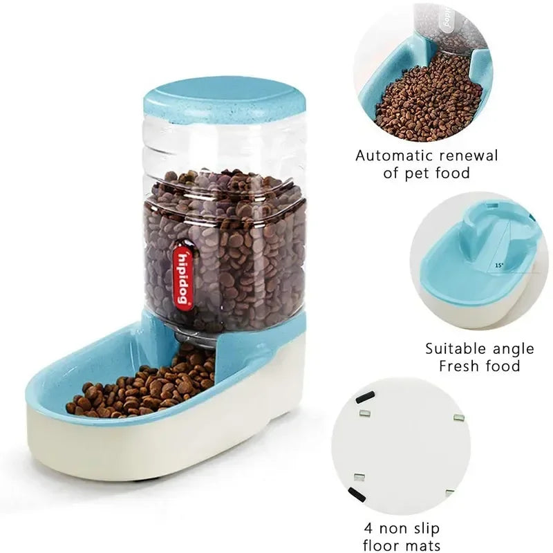 Automatic Gravity Pet Feeder & Waterer