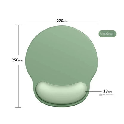 VAORLO Ergonomic Wrist Rest Mouse Pad: Soft Non-Slip Silicone Support