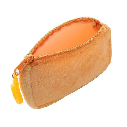 Pokemon Pikachu Mini Plush Coin Purse Cartoon Anime Student Canvas Square Storage Bag Boy Girl Handbag Fashion Kid Birthday Gift