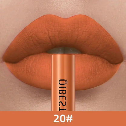 Matte Liquid Lipstick Waterproof Long Lasting Velvet Mate Nude Red Lip Gloss Lint Tube Makeup Cosmetic Lipsticks Lipgloss
