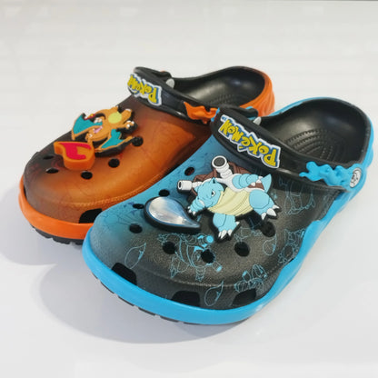 2026 Pokemon Series Peripheral Cute Slippers Eva Ultra-Light Soft Soles Versatile Comfortable Shoes Fpr Boys And Girls