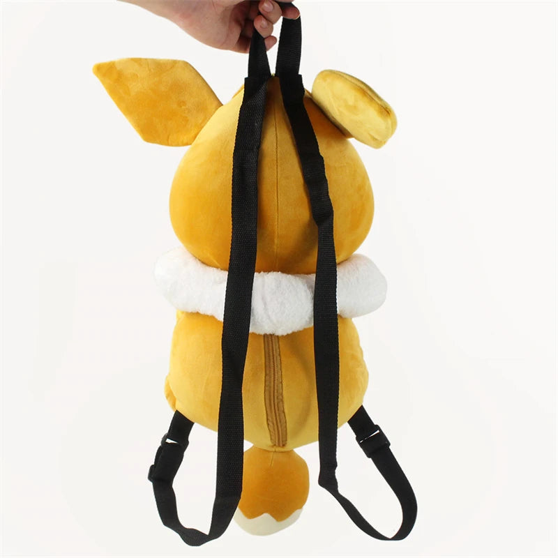 Cute Pokemon Eevee Backpack Kawaii Plush Bag Schoolbag Couple Backpack Cosplay Props Christmas Gifts For Girl Boy Child Kids