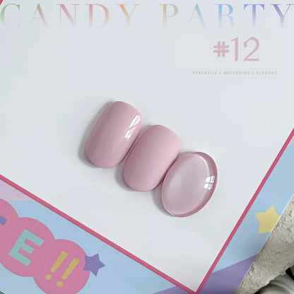 MIANEL 12ML Blue Nails Candy Party Nude Gel Nail Polish 2026 New Mint Green Dopamine Macaron Color Nail Polish Nail Art 1-12pcs