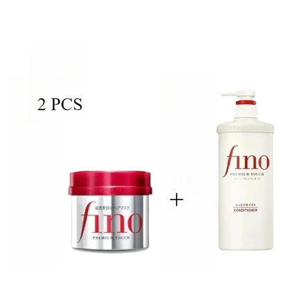New fino Premium Touch Hair Treatment Essence Mask Repair + Nourish Dry & Damaged Hair 230g