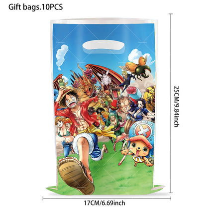 One Piece Luffy Foil & Latex Birthday Balloon Set 🎉🏴‍☠️