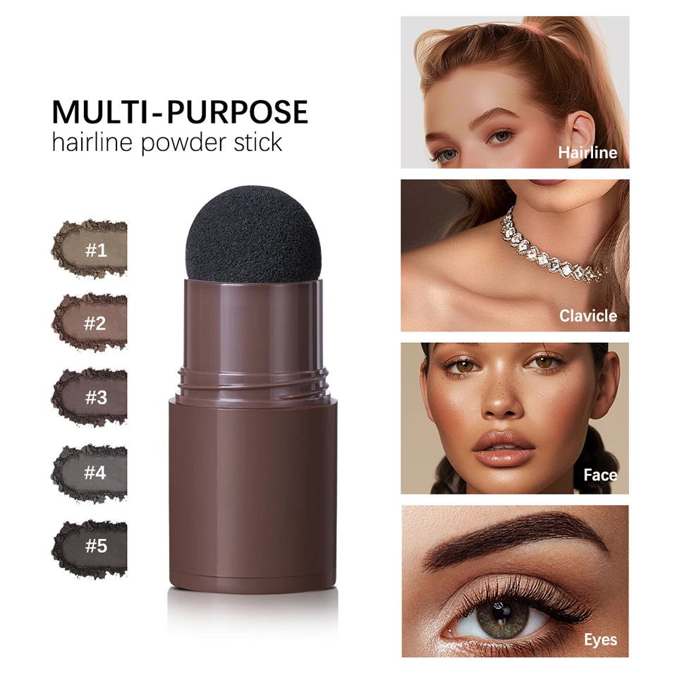 Lakerain Hairline Powder Filling Hair and Eyebrows Gaps Naturally Modify Long Lasting Holding Waterproof Sweat-proof Fine Powder