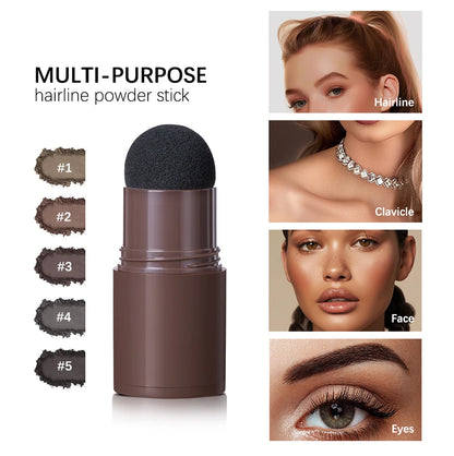 Lakerain Hairline Powder Filling Hair and Eyebrows Gaps Naturally Modify Long Lasting Holding Waterproof Sweat-proof Fine Powder