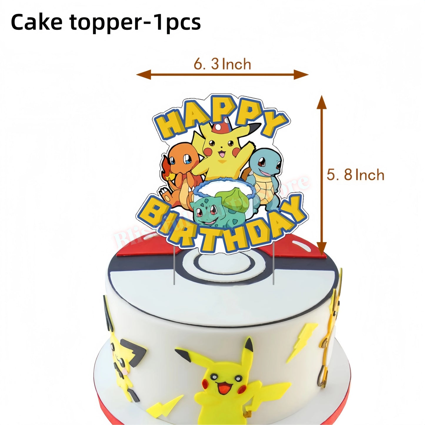 Pokemons Birthday Party Decoration Lightning Pikachu Balloon Tableware Kit Cup Plate Gift Bag Kid Favor Gift Baby Shower Supplie