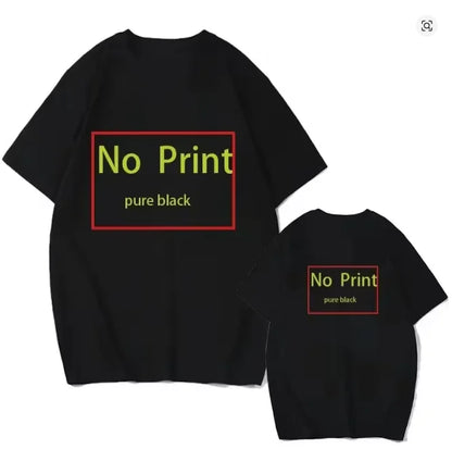 Pokémon Animation Derivatives Gengar Printing T-shirt Men's and Women's Summer Oversize Loose Cotton Street Trend Brand Top
