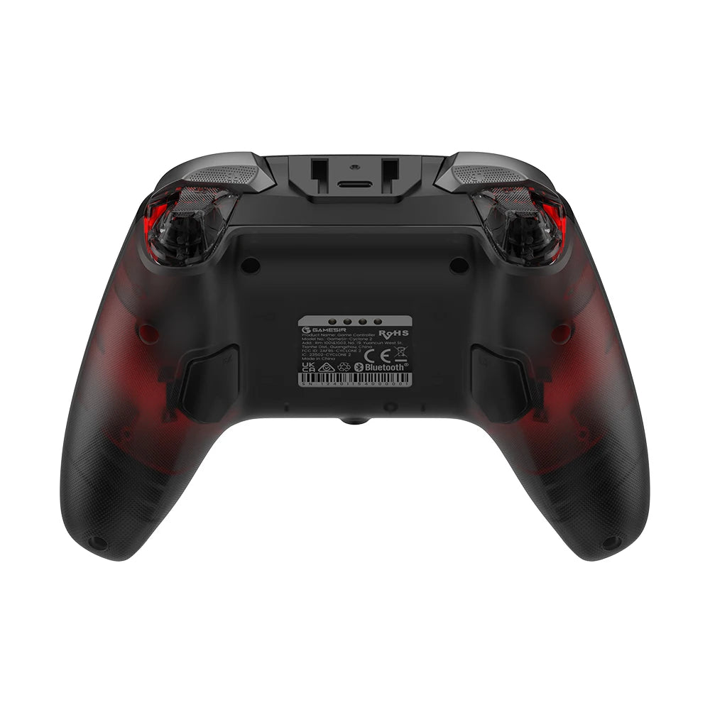 GameSir Cyclone 2 Wireless Pro Controller, Hall Effect Joysticks, Bluetooth Gamepad for Nintendo Switch, iPhone, Android & PC