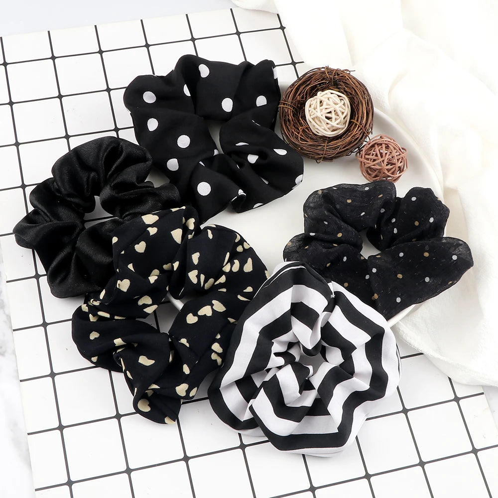 Large Elastic Scrunchies Set.