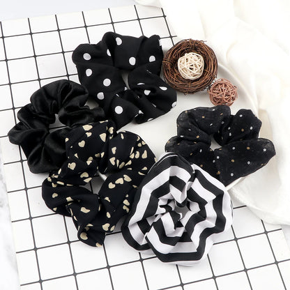 Large Elastic Scrunchies Set.