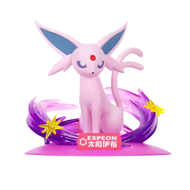 Anime Pokemon Umbreon Eevee Espeon Funism Original Action Figures Home Collection Model Desktop Ornaments Toys Birthday Gifts