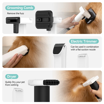 Pet Grooming Vacuum & Hair Dryer Kit 🐶✨