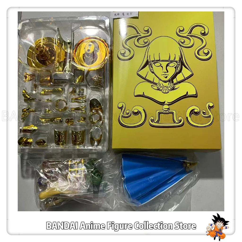 24 Hours Delivery CS Model Saint Seiya Myth Cloth EX Virgo Shaka Metal Armor Gold Knights of Zodiac Anime Action Figure Toy Gift
